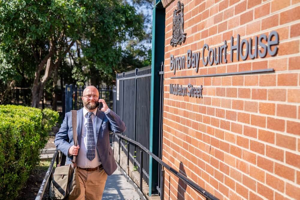 Traffic offence lawyer Byron Bay NSW Angus Webb East Point Law